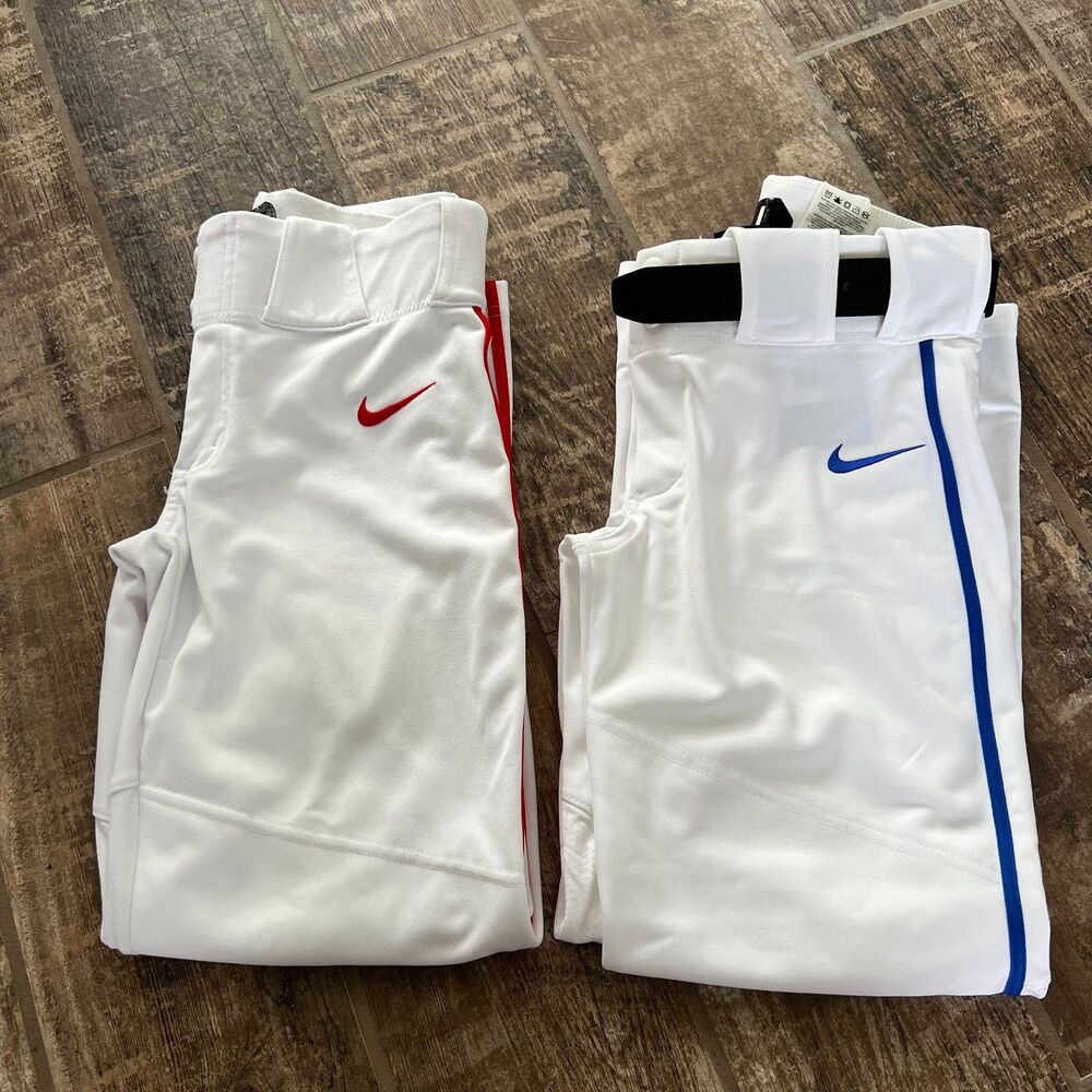Set Nike Baseball Pants Red & Blue Youth Medium